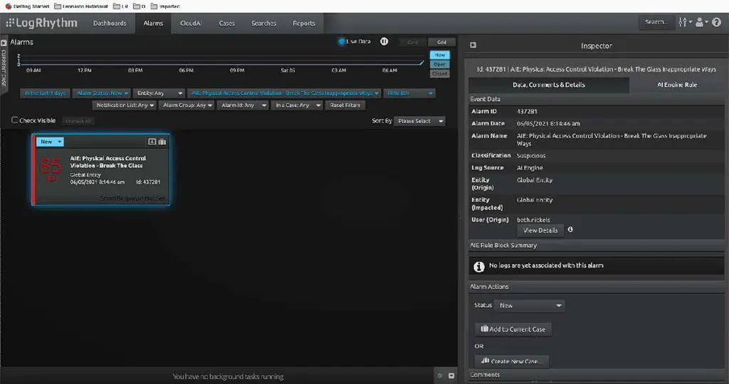 LogRhythm NextGen SIEM for Electricity Utility