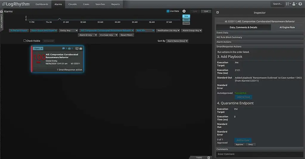 LogRhythm NextGen SIEM for Electricity Utility