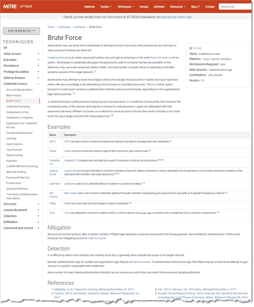 Mitigating Security Threats with MITRE ATT&CK<sup src=