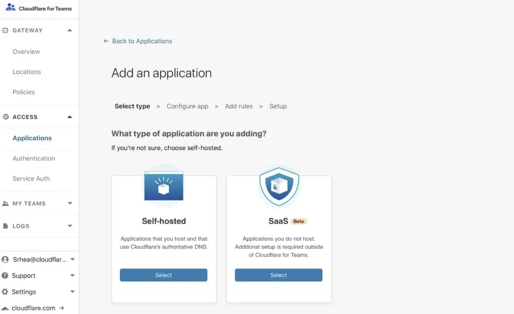 Cloudflare Dashboard