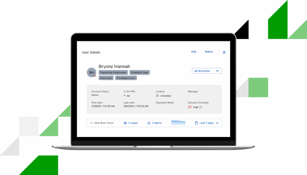 Apply Business Context to See Real Risk - User Details