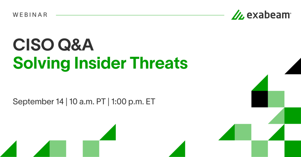 CISO Q&A — Solving Insider Threats