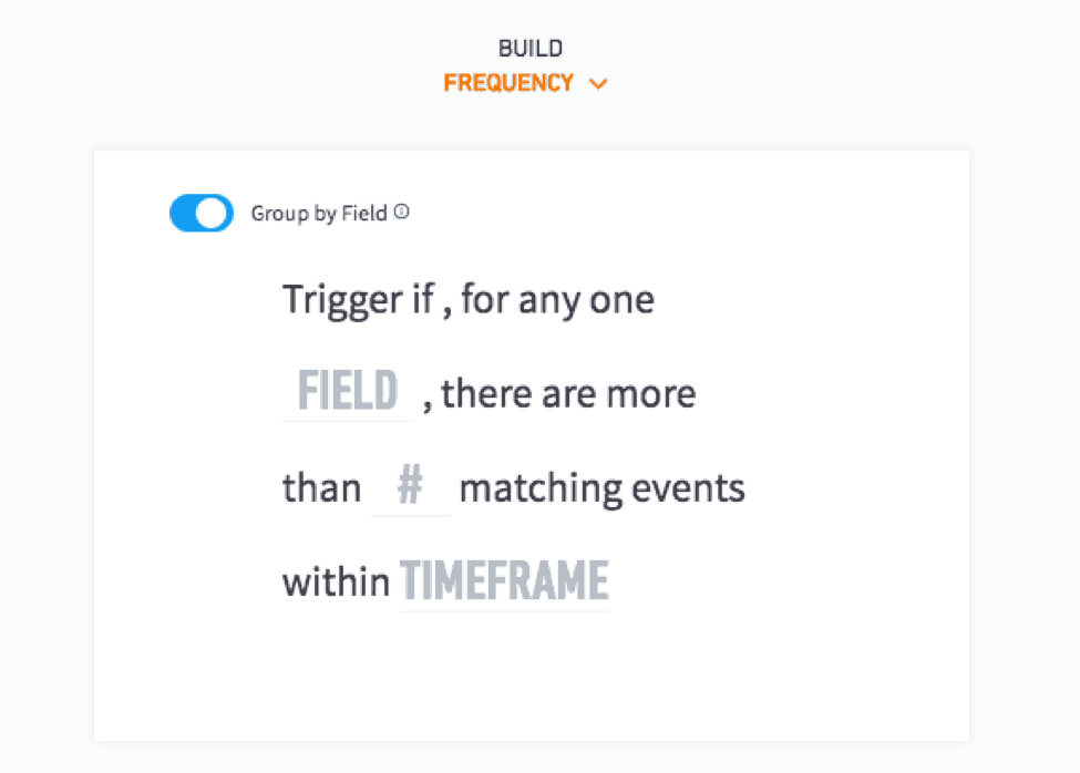 Exabeam Frequency Rule Build