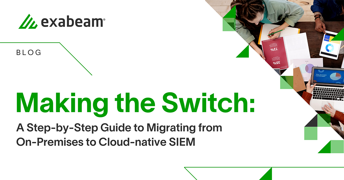 Making the Switch: A Step-by-Step Guide to Migrating from On-premises to Cloud-native SIEM