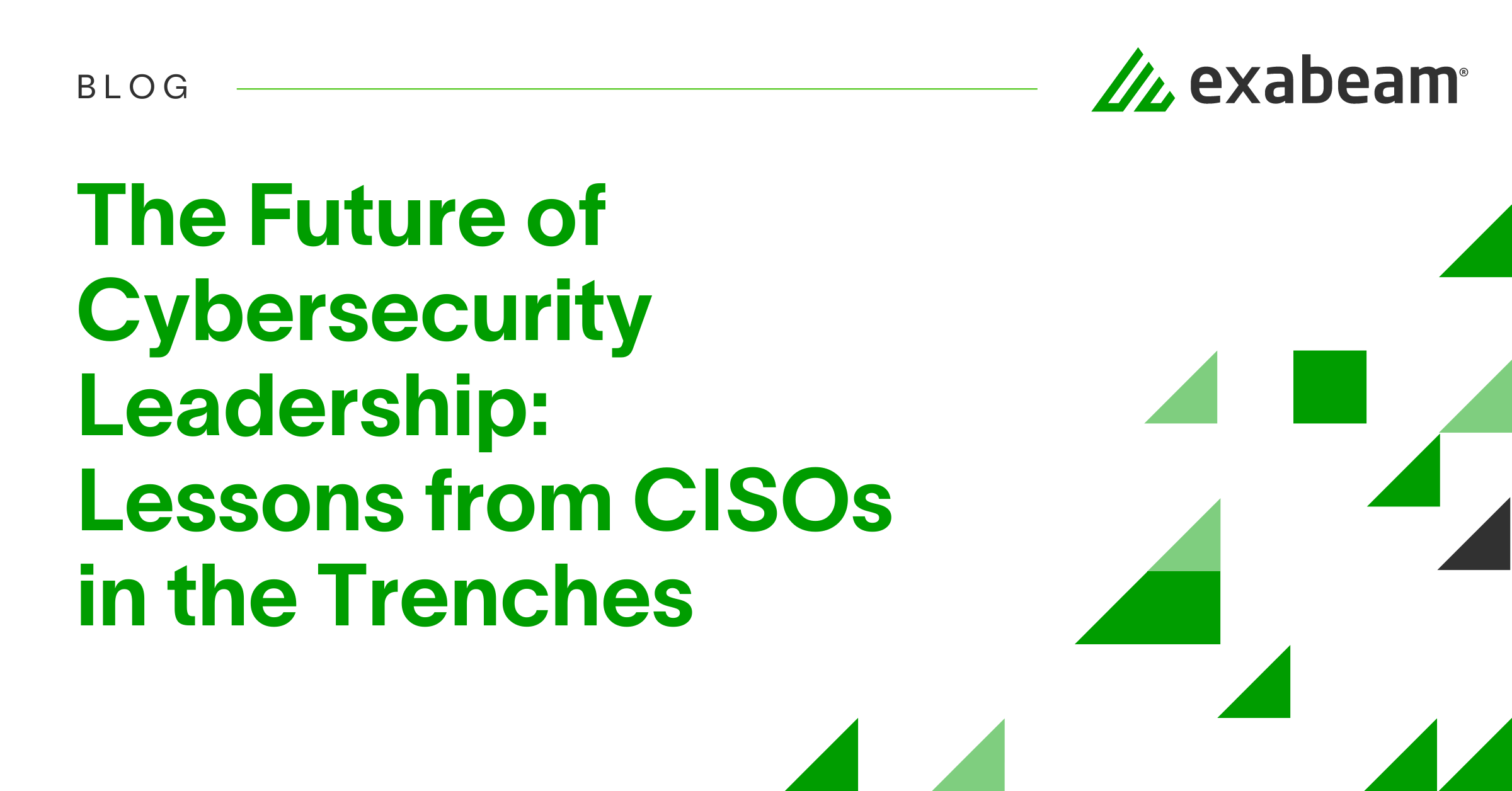 The Future of Cybersecurity Leadership: Lessons from CISOs in the ...