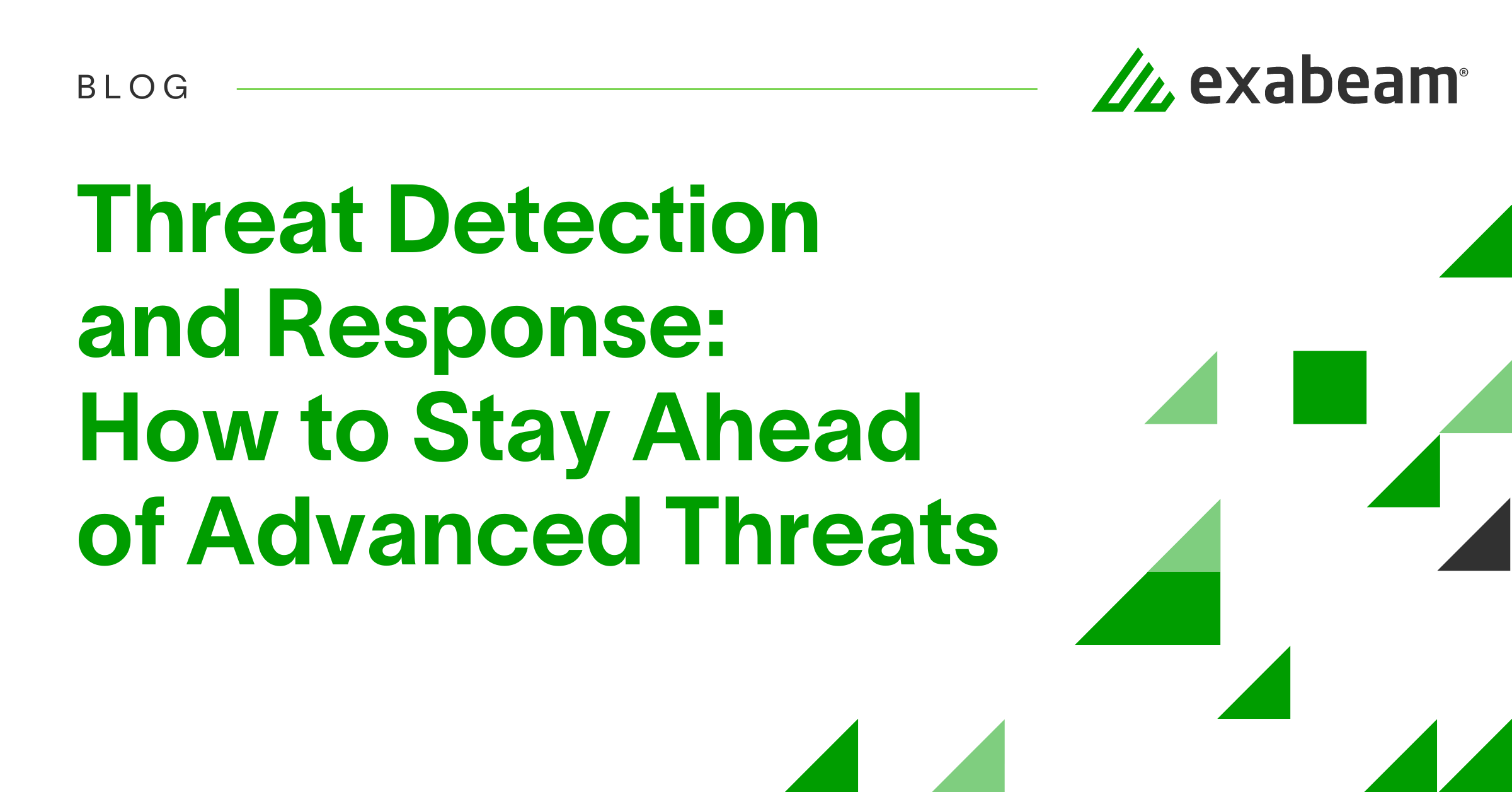 Threat Detection and Response: How to Stay Ahead of Advanced Threats ...