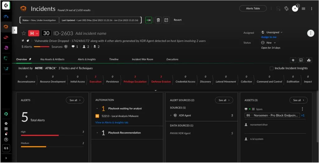 Cortex Dashboard
