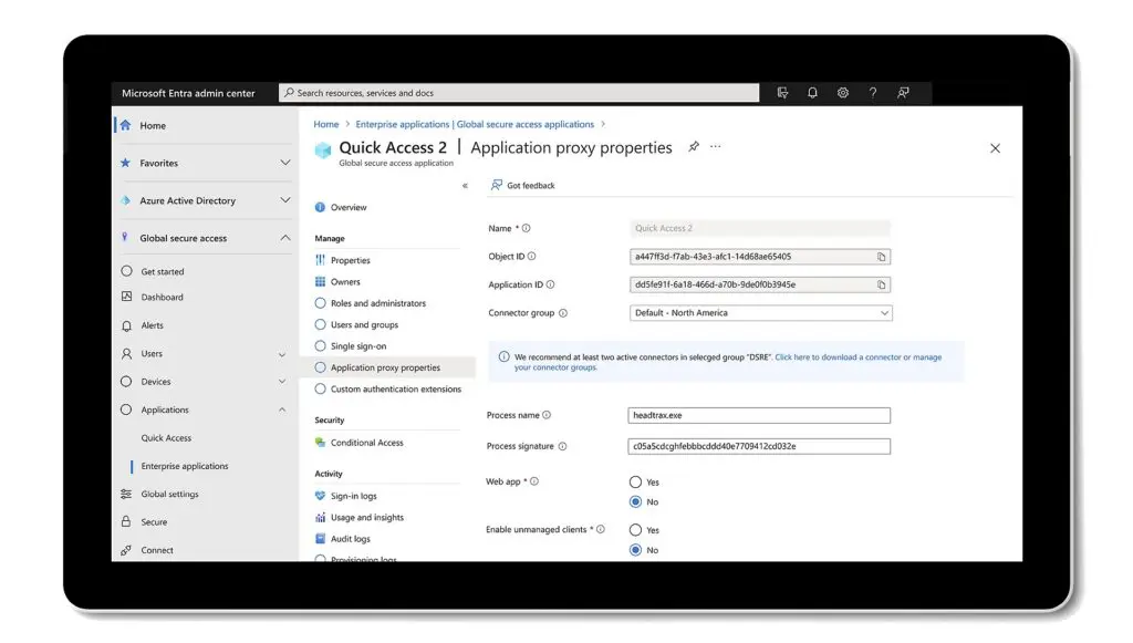 Microsoft Entra Dashboard