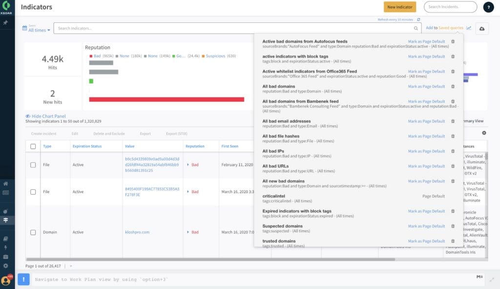 Cortex Dashboard