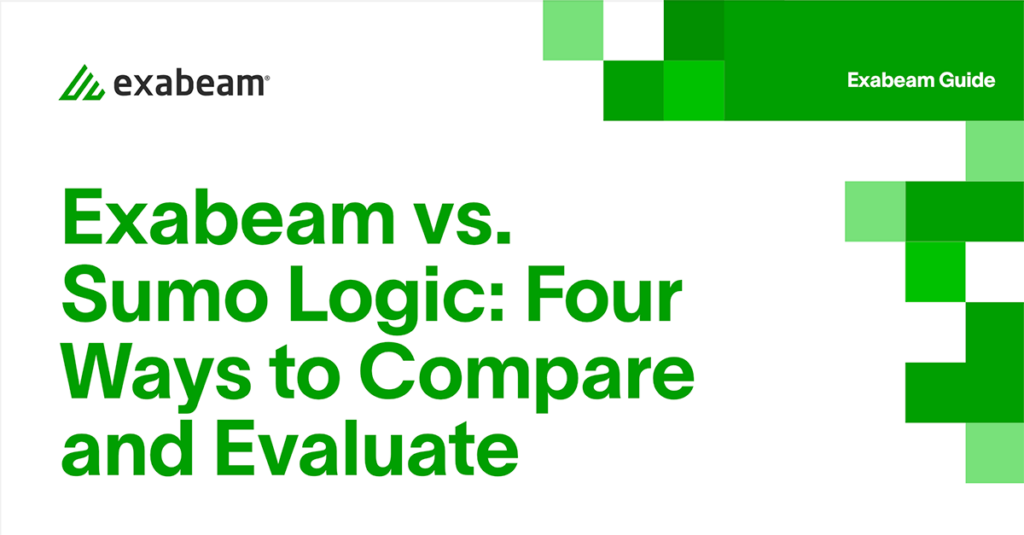 Exabeam vs. Sumo Logic: Four Ways to Compare and Evaluate