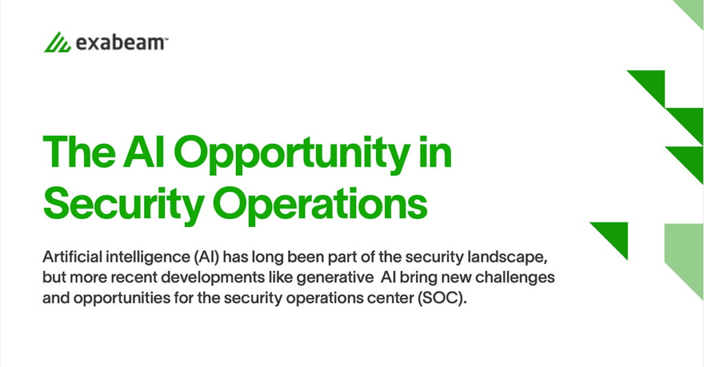 The AI Opportunity in Security Operations