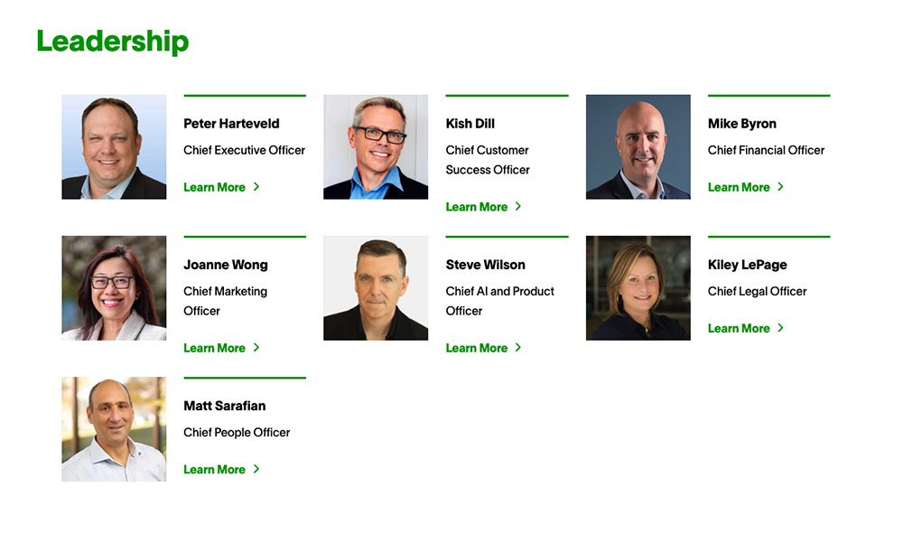 Exabeam Leadership Team