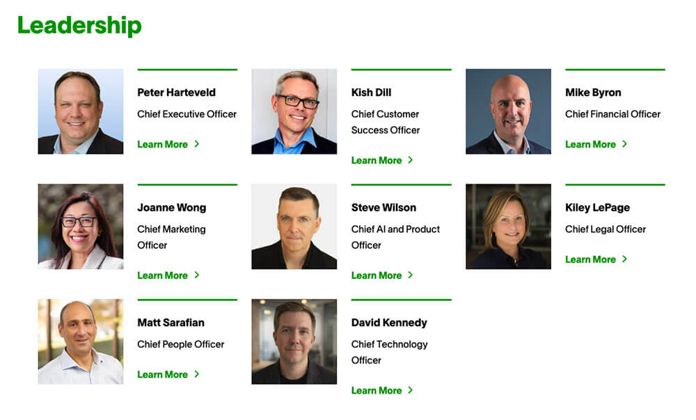 Exabeam Leadership Team