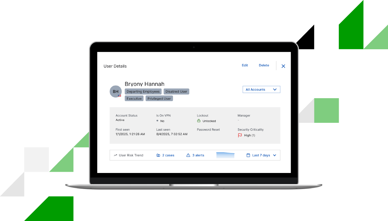 Apply Business Context to See Real Risk - User Details