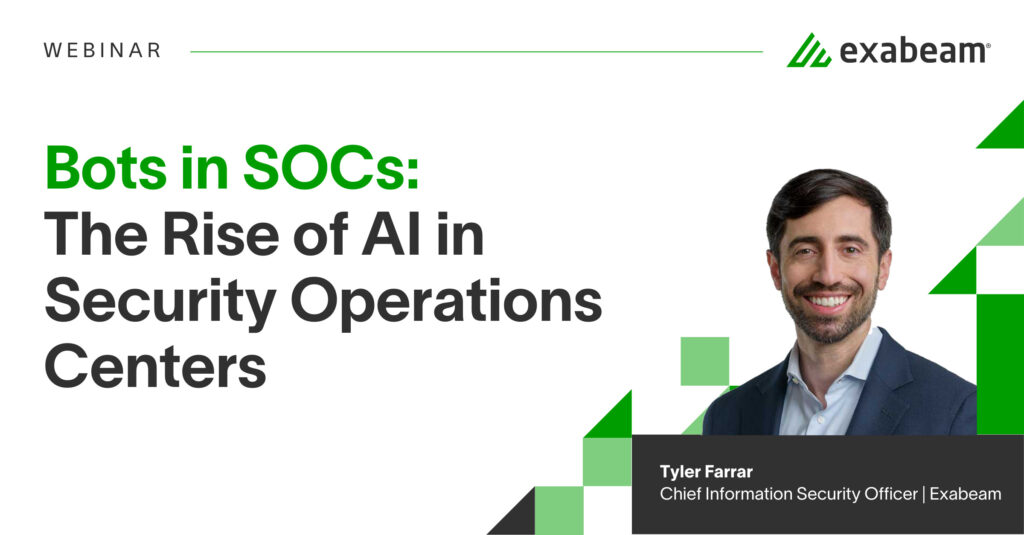 Bots in SOCs: The Rise of AI in Security Operations Centers