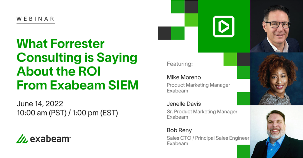 What Forrester Consulting is Saying About the ROI From Exabeam SIEM